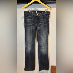 7 For All Mankind Jagger Womans Bootcut dark wash‎ jeansSize 29